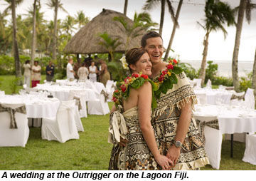 Outrigger on the Lagoon Fiji wedding