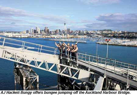 AJ Hackett Bungy Auckland Harbour Bridge