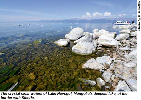 Lake Hovsgol, Mongolia