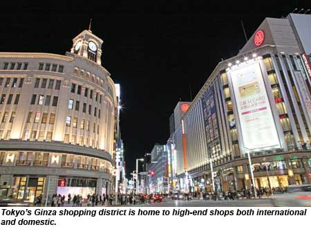 Tokyo Ginza Shopping District