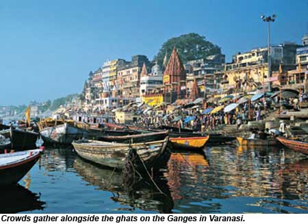 india varanasi ganges