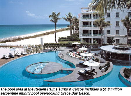 Regent Palms T urks Caicos pool