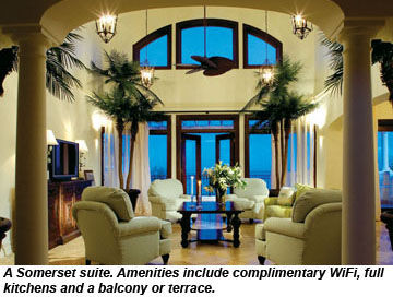 A suite at Somerset