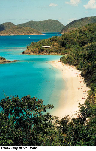 Trunk Bay on St. John