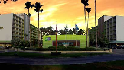 Rendering of the Holiday Inn Aruba