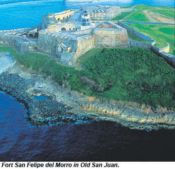 Fort San Felipe del Morro in Old San Juan