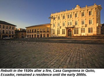 Casa Gangotena ,Quito, Ecuador