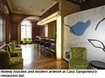 Casa Gangotena bar
