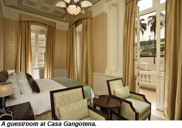 Casa Gangotena room