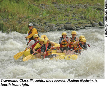 Costa Rica rafting