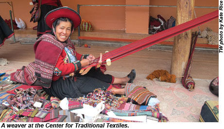 Peru Textile Lady