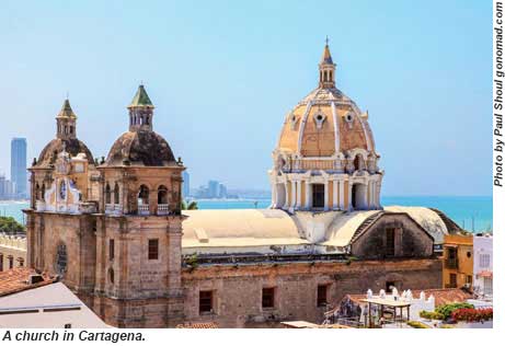 Colombia Cartagena Church