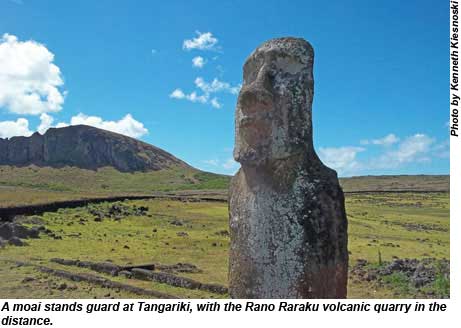 Easter Island Tangariki Moai