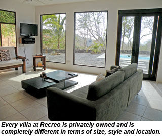Recreo villa room