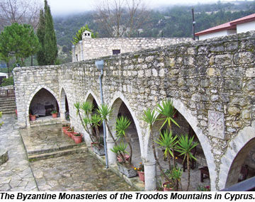 Byzantine Monasteries in Cyprus