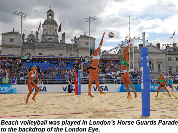 London Olympics Beach Volleyball