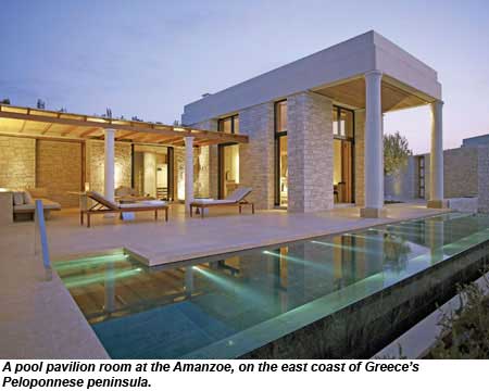 Amanzoe pool