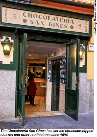 Chocolateria San Gines in Madrid