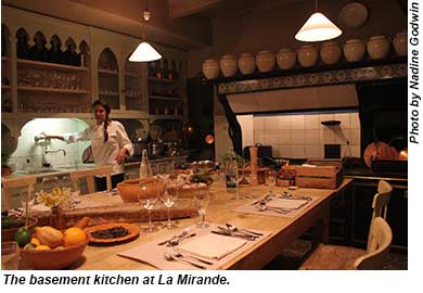Provence-Le Mirande kitchen