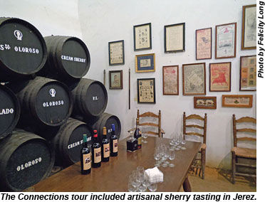 Spain Sherry tasting in Jerez