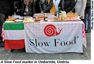 Umbria Slow Food Market