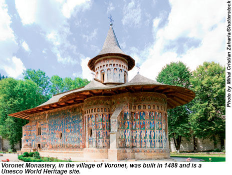Voronet Monastery, Romania