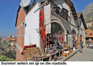 Kruja street market