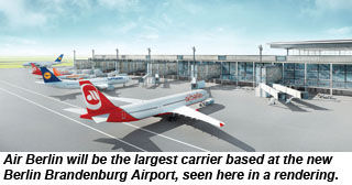 Berlin Brandenburg Airport rendering