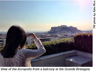 Athens-View Acropolis