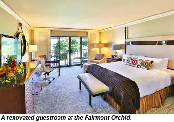 Fairmont Orchid renovated room