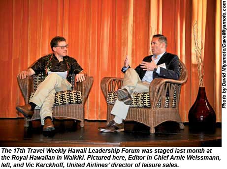 Hawaii Leadership Forum 2013 Arnie Weissmann Vic Kerckhoff