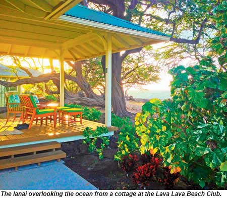 Lava Lava Beach Club lanai