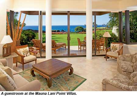 a guestroom at Mauna Lani Point Villas