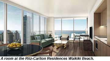 Ritz-Carlton Residences Waikiki rendering