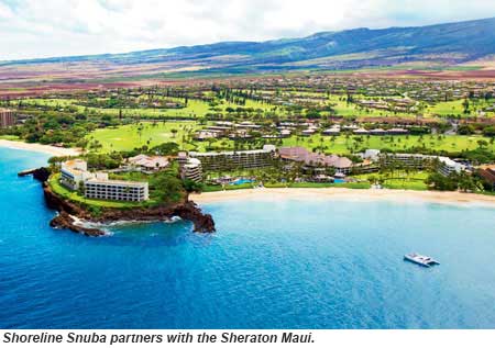 Shoreline Snuba partners with the Sheraton Maui