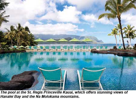 St Regis Princeville Kauai pool