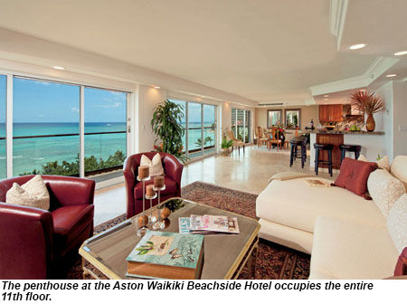 Aston Waikiki Beachside Hotel Penthouse