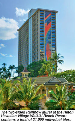 Hilton Hawaiian Village Rainbow Mural