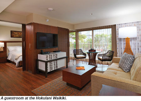Hokulani Waikiki guestroom