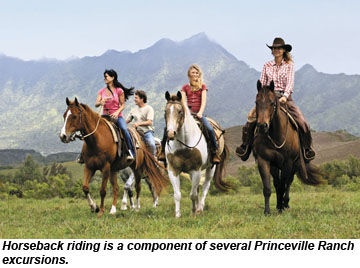 Princeville Ranch horseback riding