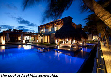Azul Villa Esmeralda pool