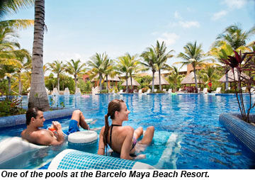 Barcelo Maya Beach Resort pool