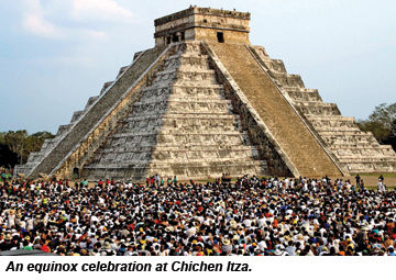Chichen itza -- equinox