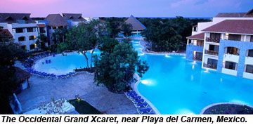 Occidental Grand Xcaret pool