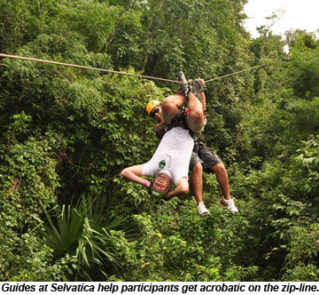 Zip-line tour with Selvatica