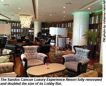 Sandos Cancun Lobby Bar