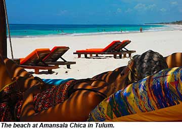 Amansala Chica beach