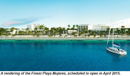 A rendering of Finest Playa Mujeres.