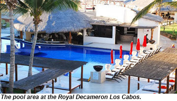 Royal Decameron Los Cabos pool area
