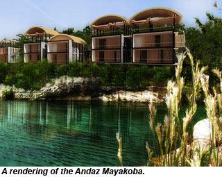Andaz Mayakoba rendering